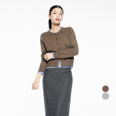 미쏘 여성용 레이어드 가디건