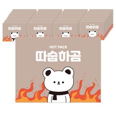 모어하우스 어린이 포켓형 따숩하곰 시즌2 휴대용 핫팩 100g, 40개