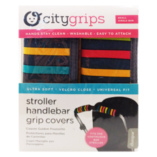 Choopie CityGrips 推車手把套 單把 2入, 適用多數車型, 短短幾秒鐘即可完成安裝, 時尚百老匯, 1盒