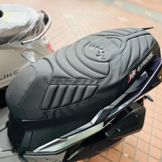 SYM 鯊魚紋坐墊皮套 DRG 二代, PU皮料, 台灣原廠製作, 適用DRG車種, 特止滑, 特防水, 特隔熱, 1個