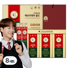 풍년보감 고려홍삼정 에브리데이 골드 홍삼스틱 30포 선물세트 + 쇼핑백, 300g, 8세트