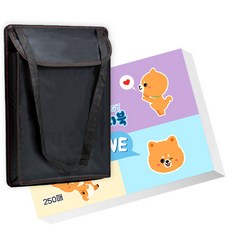 영아트 화구가방 + 스케치북 도화지 105g x 250p 세트, 1세트