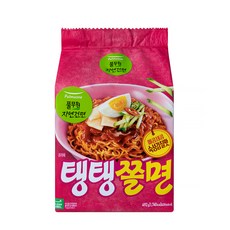 풀무원 탱탱쫄면, 123g, 4개