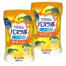 Hakugen Earth 白元 HERS碳酸溫泉入浴劑 柚子香 540g, 2罐