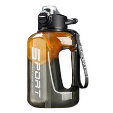 S-SportPlus+ 噸噸桶 25L 運動水壺 黑色 大容量 食品級材質 耐冷耐熱 內置吸管, 1個