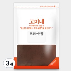 고미네 코코아분말, 300g, 1개입, 3개