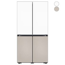 [색상선택형] 삼성전자 비스포크 프리스탠딩 4도어 냉장고 875L 방문설치, RF85C90F1AP