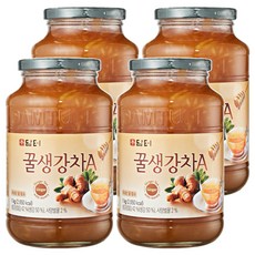 담터 꿀생강차A, 1kg, 1개입, 4개 1kg, 1개입, 4개
