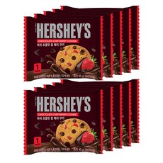 허쉬 초콜릿칩 베리쿠키, 45g, 10개