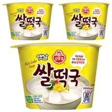 OTTOGI 不倒翁 即食米年糕湯, 166.6g, 3入