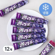 해태아이스크림 폴라포 포도 (냉동), 120ml, 6개입, 2개 120ml, 36입