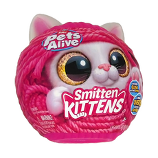 ZURU 彩虹角角兒 喵喵驚喜盒 Smitten Kittens，眼睛在黑暗中發光，超過 10 種聲音, 1個