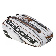 BABOLAT 2025 Pure溫布頓RH9網球包 751229, 1個, 白色