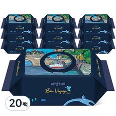 페넬로페 본보야지 세느 아기물티슈 85gsm, 70매, 20팩