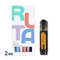 TUCO.B Rutapen 6個入+Quick Cover修正液 1個, 2組