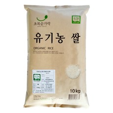 초록숟가락 유기농 신동진 쌀, 10kg, 1개 - 뽀르띠쌀