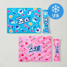 롯데웰푸드 스크류바 미니 25ml 12p + 죠스바 미니 25ml 12p (냉동), 1세트