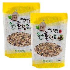 김연도 웰빙 혼합곡, 500g, 2개 500g, 2개입