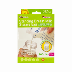 Simba 小獅王辛巴 立體母乳保鮮袋, 25個, 1盒