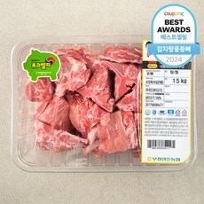 포크밸리 돈뼈 감자탕용 (냉장), 1.5kg, 1팩 1.5kg, 1팩