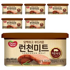 동원 런천미트, 200g, 6개