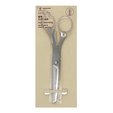 MUJI 無印良品 台灣公司貨 不鏽鋼打薄剪刀 15.5cm, 1支