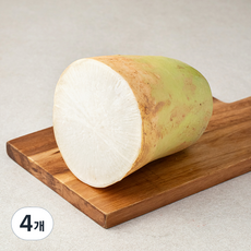국내산 절단무 450g, 1개입, 4개