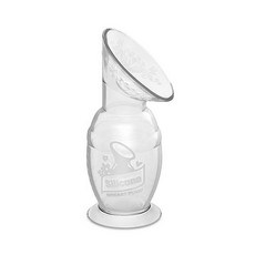 haakaa 真空集乳瓶 100ml 單入 - 輕巧便攜，舒適集乳體驗, 透明色, 1入