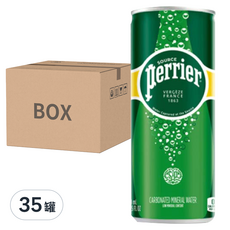 沛綠雅 氣泡礦泉水 250毫升 X 35罐, 250ml
