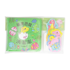 風車圖書 恐龍洗澡小書-頑皮恐龍洗澎澎