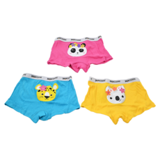 ZOOCCHiNi 內褲3件組, 100%棉, 5~6歲