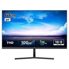 주연테크 FHD LED 100Hz 모니터, 61cm, V24FX(무결점)