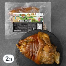 자연과농부 흑마늘 왕족발, 700g, 2개