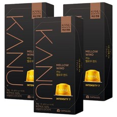 카누 바리스타 머신 전용 캡슐커피 멜로우윈드, 9.5g, 10개입, 3개 9.5g, 10개, 30개