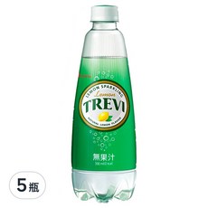 LOTTE 樂天 TREVI 氣泡水, 韓國原裝進口，清爽氣泡水，冰涼口感, 500ml, 5瓶