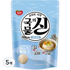 동원 국물의 신 멸치한알, 100g, 5개