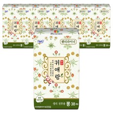 쏘피 귀애랑 팬티라이너, 롱, 38개입, 6개