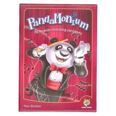 KANGA GAMES 熊貓大樂團, 適合6歲以上兒童, 2-6人遊戲, 約20分鐘, 1盒