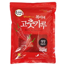 복이네먹거리 청양고춧가루 김치용, 1개, 500g