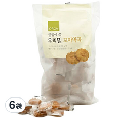 ORGA Whole Foods 韓國迷你藥菓, 獨立包裝 一口大小, 400g, 6袋