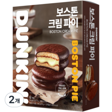 던킨도너츠 보스톤 크림 파이 12p, 336g, 2개