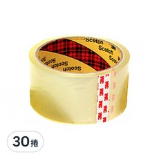 3M Scotch 透明膠帶, 黏性佳不易斷裂, 品質保證, 環保設計, 3036-6B, 30捲