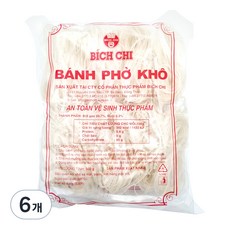 비치치 반포코 4mm 쌀국수면, 500g, 6개 6개, 500g
