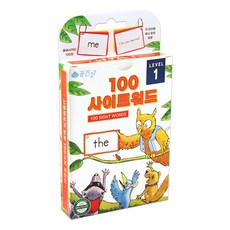 eeBoo 站點字英文單詞卡級別1, 混色