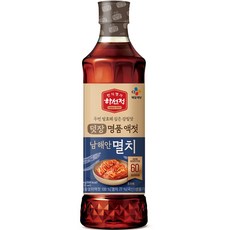 하선정 남해안 명품 멸치액젓, 1kg, 1개