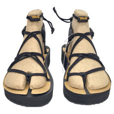Teva Midform Infinity 女款戶外機能防涼鞋 - 黑色休閒涼鞋, 250mm, 黑色