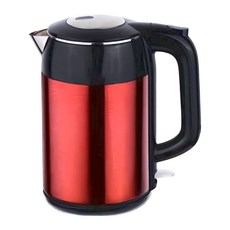 SONGEN松井 三層防燙保溫快煮壺 2.4L紅色快煮壺，304不鏽鋼內膽, 紅色, 2.4L, 1個
