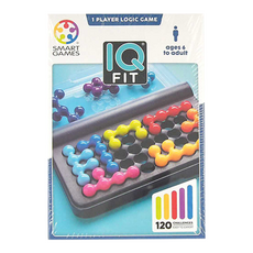 SMART GAMES IQ Fit 大挑戰，單人邏輯遊戲，適合6歲以上, 1盒