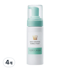 아동용 베리맘 씨드 세라마이드 버블폼, 4개, 150ml