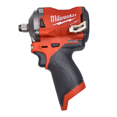 Milwaukee 美沃奇 M12 FUEL 鋰電無碳刷衝擊扳手, 12.4cm長, 745NM 最大螺母破壞扭矩, 4種模式驅動控制, 1個